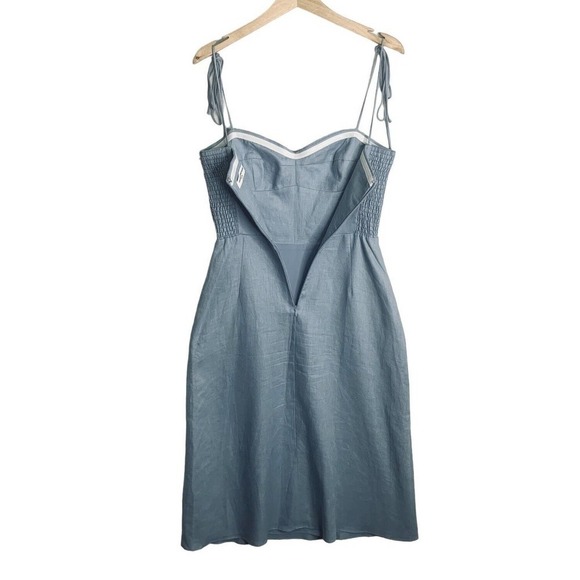 Amanda Uprichard Light Blue Midi Dress - Picture 13 of 13